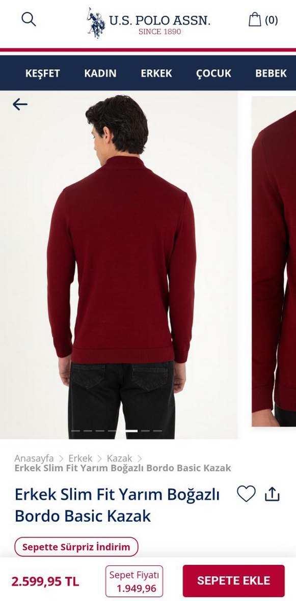 Polo Marka Kazak - Görsel 2