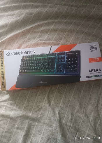 Steelseries Apex 3 Siyah RGB Klavye - Görsel 6