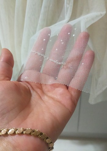 4 Yaş Beden beyaz Renk Kız Çocuk Beyaz Triko Uzun Kollu Elbise