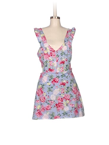 Vintage Love Kısa Tulum %70 İndirimli.