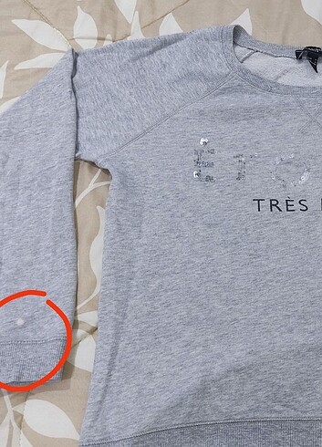 m Beden gri Renk Kadın sweatshirt