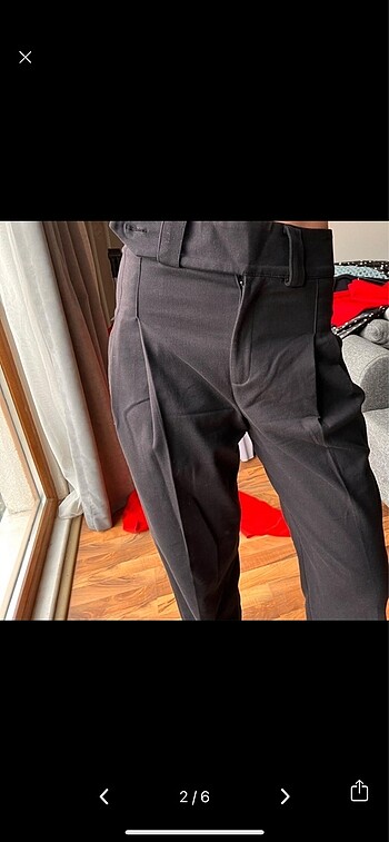 Zara Zara lacivert pantolon