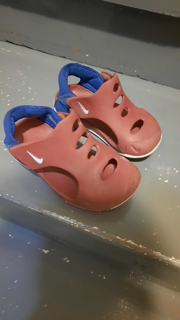 Renkli Erkek Çocuk Terlik - Cırt Cırtlı - Görsel 2