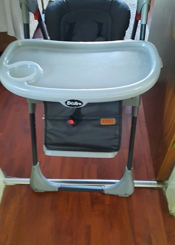 Gri Bebek Mama Sandalyesi - Görsel 8