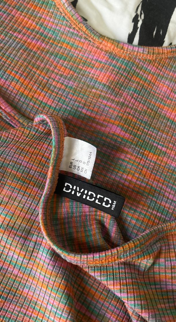 Kadın Çok Renkli Örme Straplez Atlet - Görsel 3