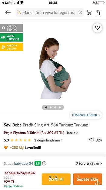 Bebek sling kanguru