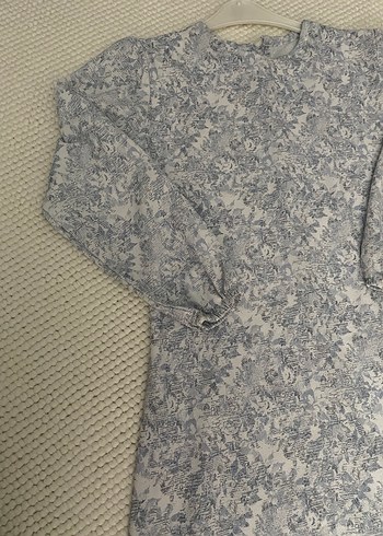 Uzun Kollu Gri özel dikim Bohem Uzun Elbise M beden boy 120 - Görsel 2