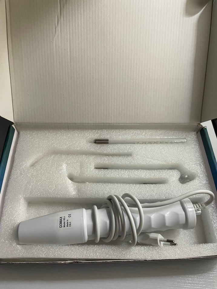 Beyaz yüksek frekans Cihazı ve 4 Başlık - Görsel 2