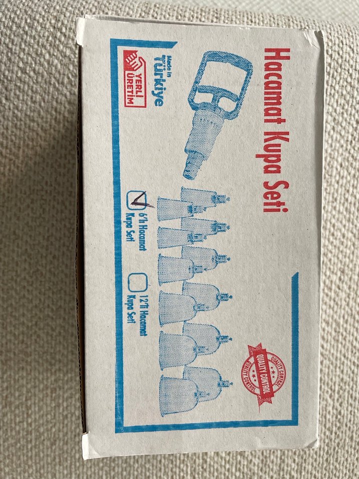 Hacamat Set Vakum Aparatı Siyah Gri yüz için uygundur - Görsel 3