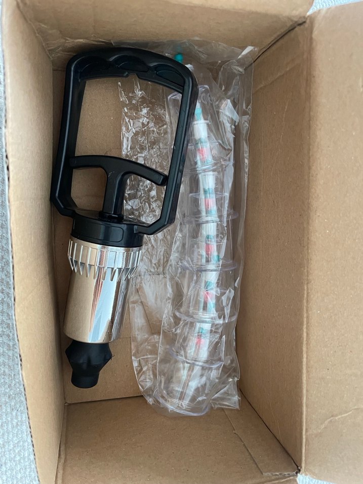 Hacamat Set Vakum Aparatı Siyah Gri yüz için uygundur - Görsel 2