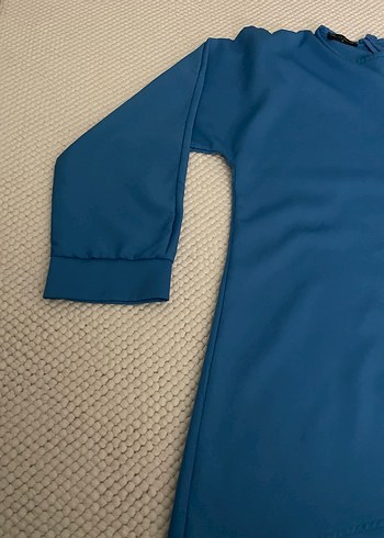 Lacivert cepli pantolon tunik Takımı 3 beden ipek kumaş - Görsel 5