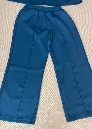 Lacivert cepli pantolon tunik Takımı 3 beden ipek kumaş - Görsel 2