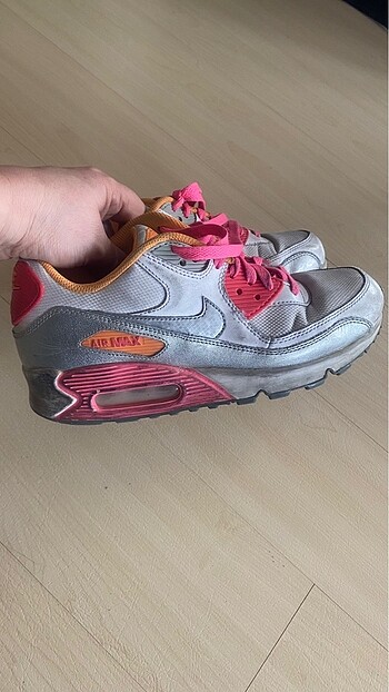 38,5 Beden gri Renk Nike airmax bayan spor ayakkabı