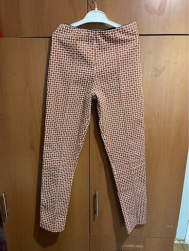 Renkli kumaş pantolon