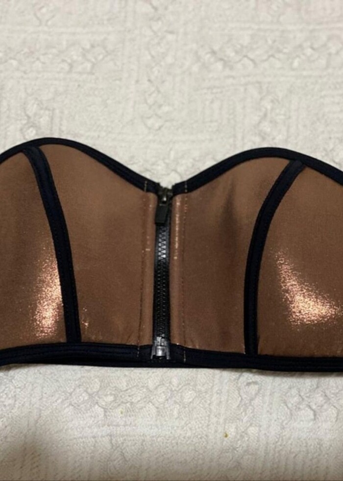 Penti 38 beden bakır bikini üstü - Görsel 2