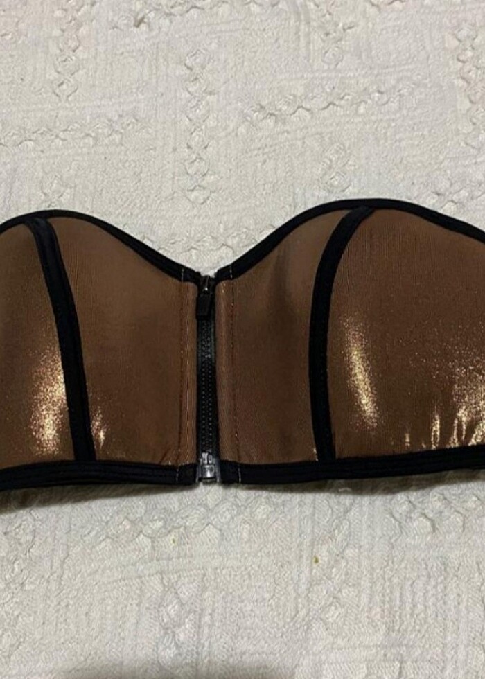 Penti 38 beden bakır bikini üstü - Görsel 3