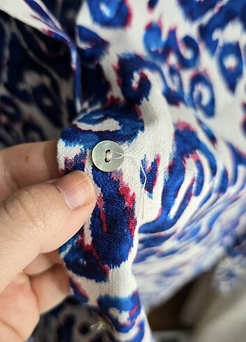 m Beden çeşitli Renk Zara çini desenli gömlek