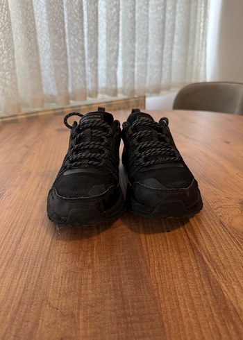 Skechers Siyah Bağcıklı Spor Ayakkabı - Görsel 4