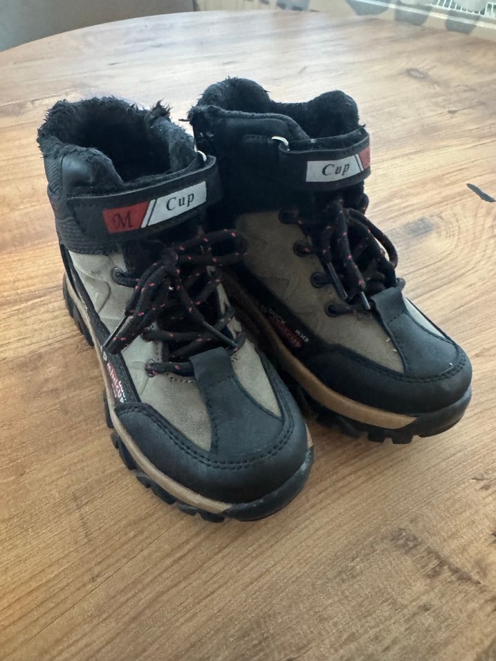 Kahverengi Kamuflaj Desenli Erkek Bot - Görsel 3