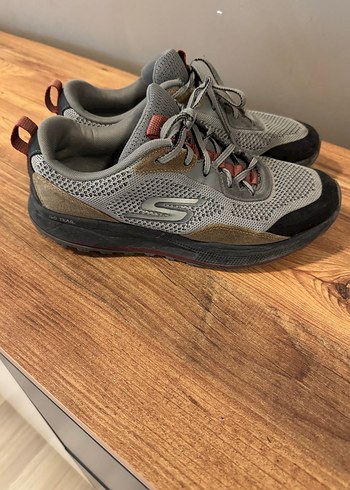 Gri Erkek Spor Ayakkabı Bağcıkları 42 numara - Görsel 2