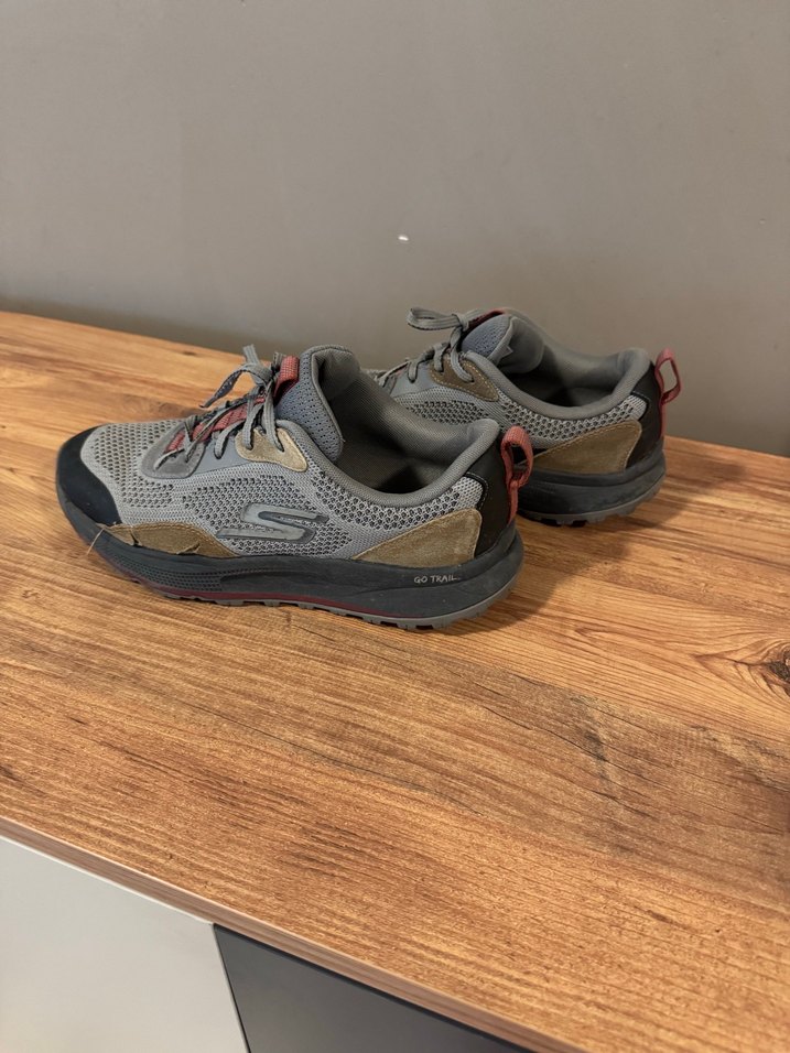 Gri Erkek Spor Ayakkabı Bağcıkları 42 numara - Görsel 3