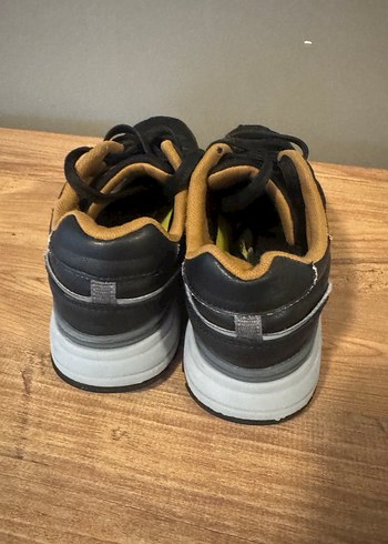 Siyah Bağcıklı Erkek Spor Ayakkabı - Görsel 4