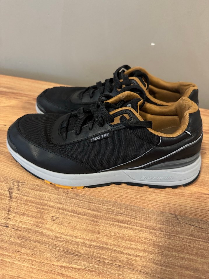 Siyah Bağcıklı Erkek Spor Ayakkabı - Görsel 3