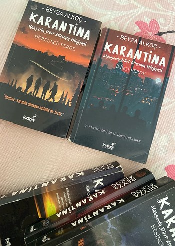 Beyza Alkoç - Karantina Roman Seti - Görsel 3