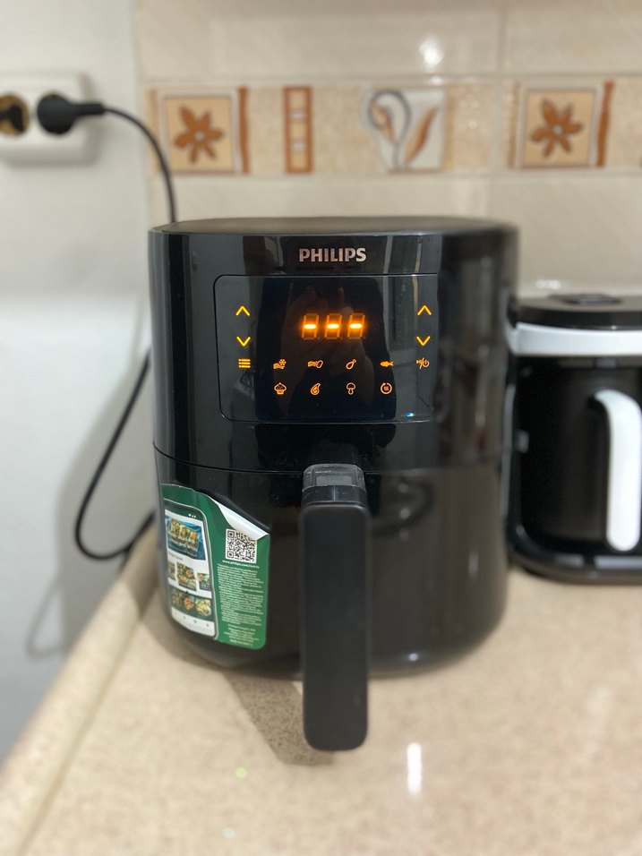 Philips Siyah Havalı Fritöz - Görsel 5