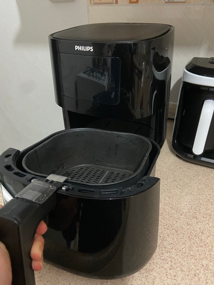 Philips Siyah Havalı Fritöz - Görsel 3