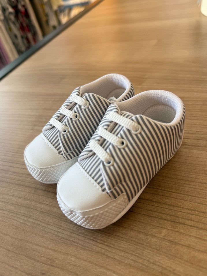 Erkek Bebek Elastik Bağcıklı İlk Adım Ayakkabısı - Görsel 2
