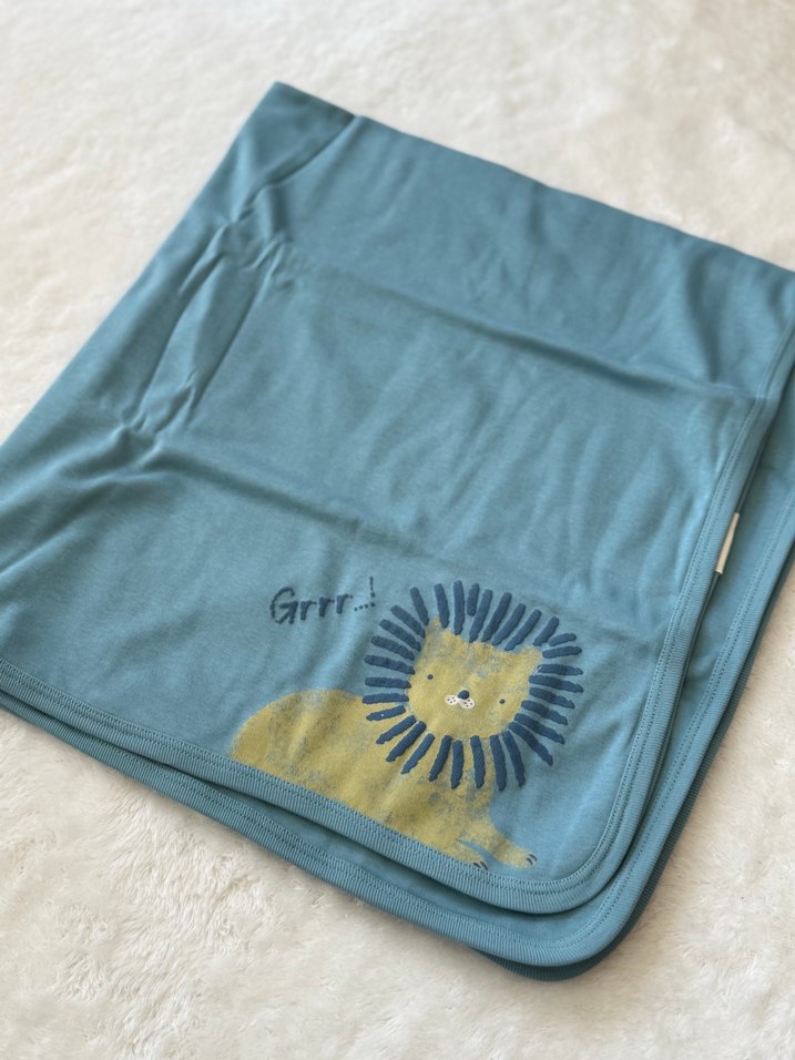 Mavi Baskılı Pamuklu Bebek Erkek hastane çıkışı - Görsel 5