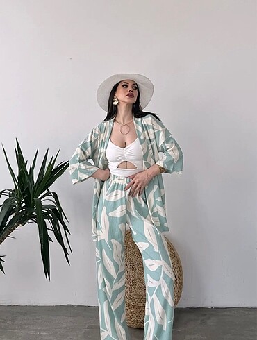 Renkli Kimono Takım