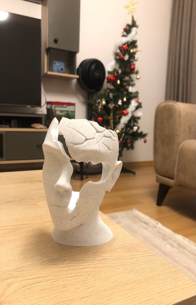 Modern Büst Biblo - Görsel 3