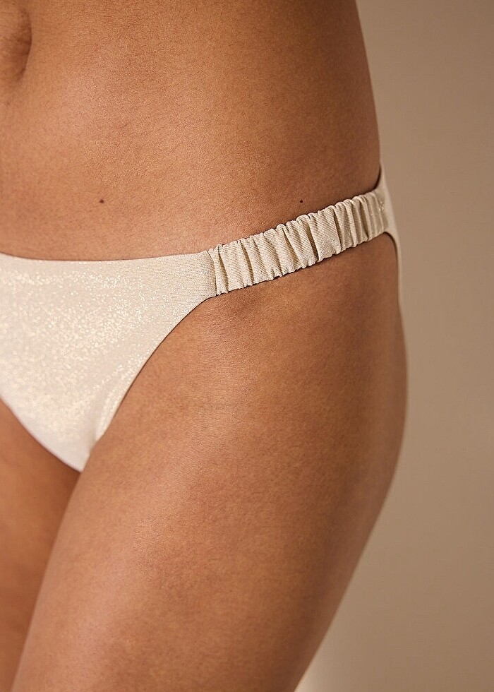 PENTİ simli bej bikini takım - Görsel 2