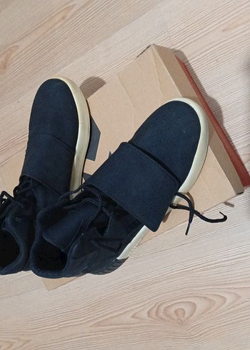 Erkek siyah Spor Ayakkabı - Görsel 2