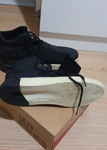 Erkek siyah Spor Ayakkabı - Görsel 6