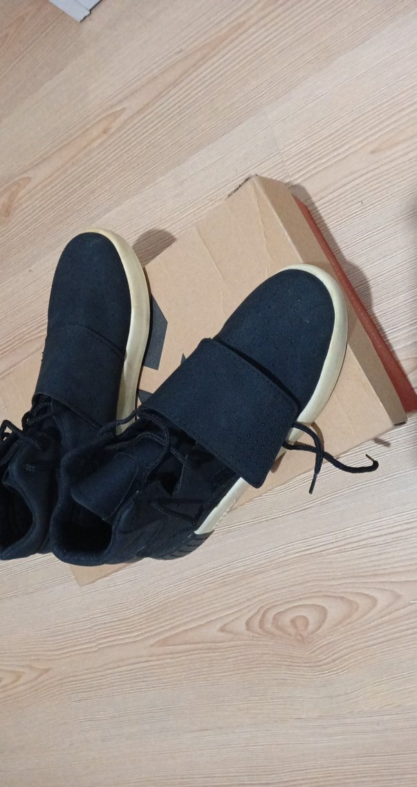 Erkek siyah Spor Ayakkabı - Görsel 2