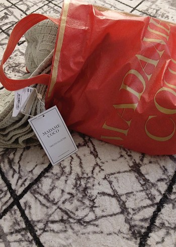 Yeşil Örgü Çocuk Battaniyesi - Görsel 6