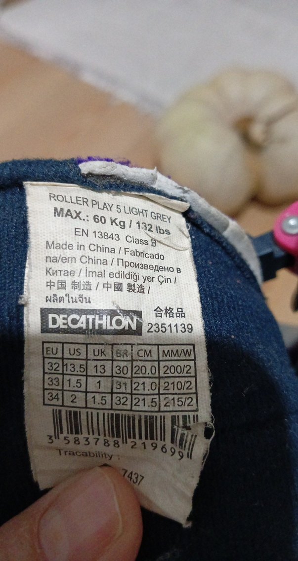 Mor Desenli kız Spor Paten - Görsel 3