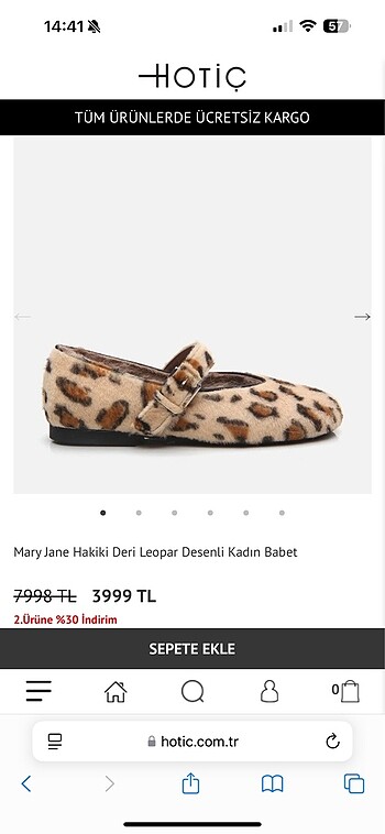 Leopar mary jane içi dışı gerçek yün ve tay