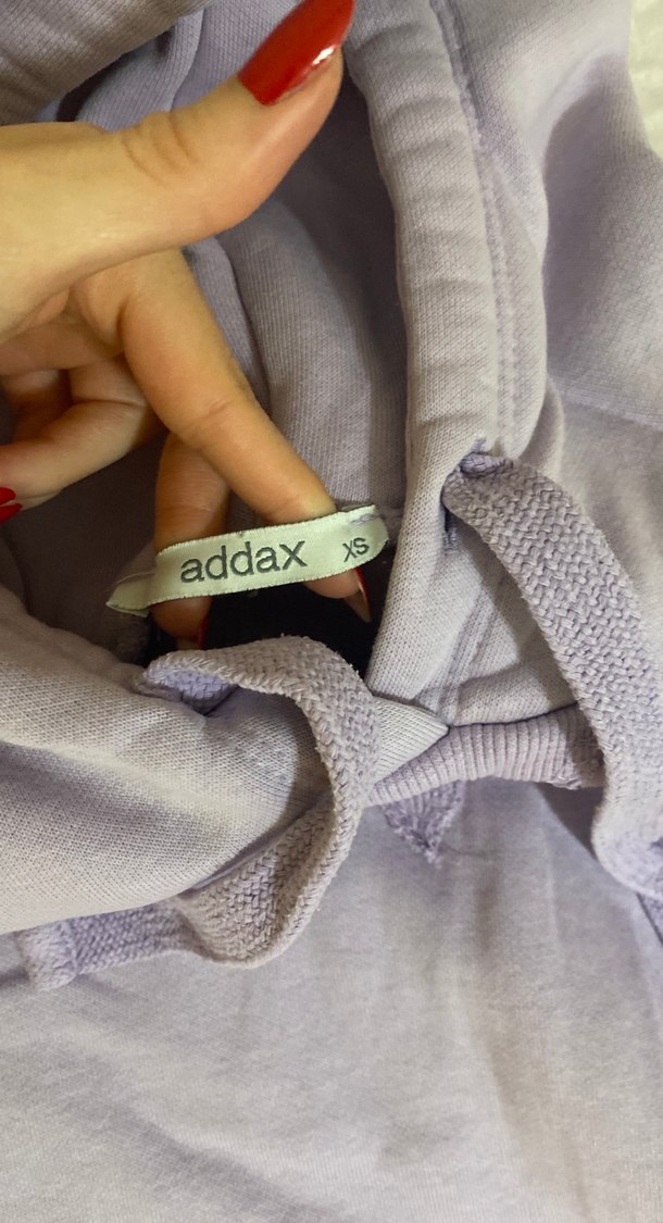 Kadın lila addax sweatshirt xs s - Görsel 2