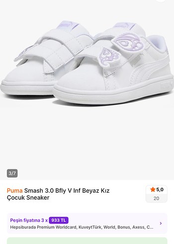 Puma Puma kız çocuk ayakkabı