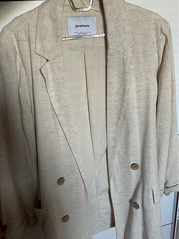 s Beden Stradivarius keten karısımlı blazer