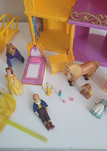 Sarı Renkli Prenses Şato Oyuncak Seti - Görsel 5