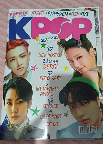 PopMix KPOP Müzik Dergisi 2021 basım