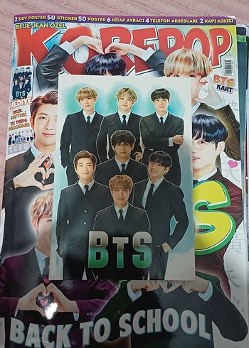  Beden Renk KorePop BTS Özel Sayı - Back to School 2020 basım