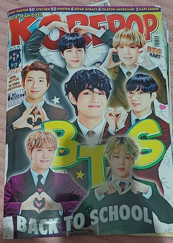 KorePop BTS Özel Sayı - Back to School 2020 basım