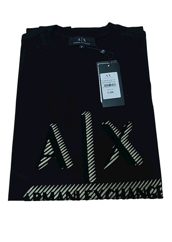 Orijinal Armani Exchange T-shirt siyah