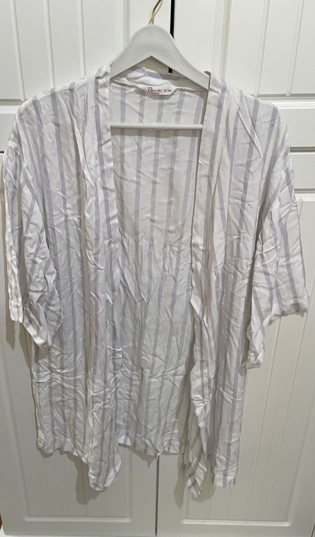 Beyaz Baskılı Ev Giyim - Görsel 2